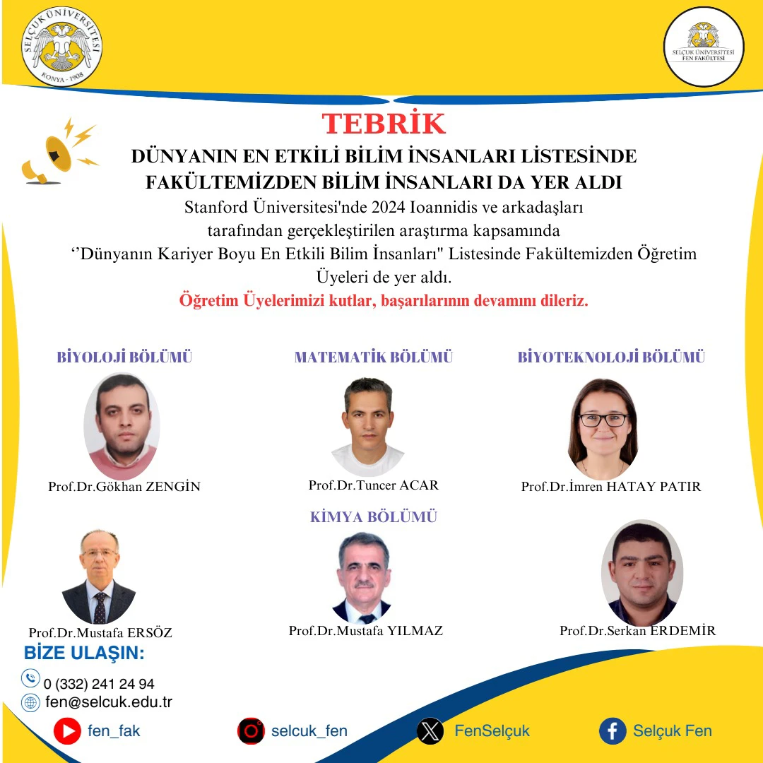 Fakültemizden Dünya Çapında Büyük Başarı